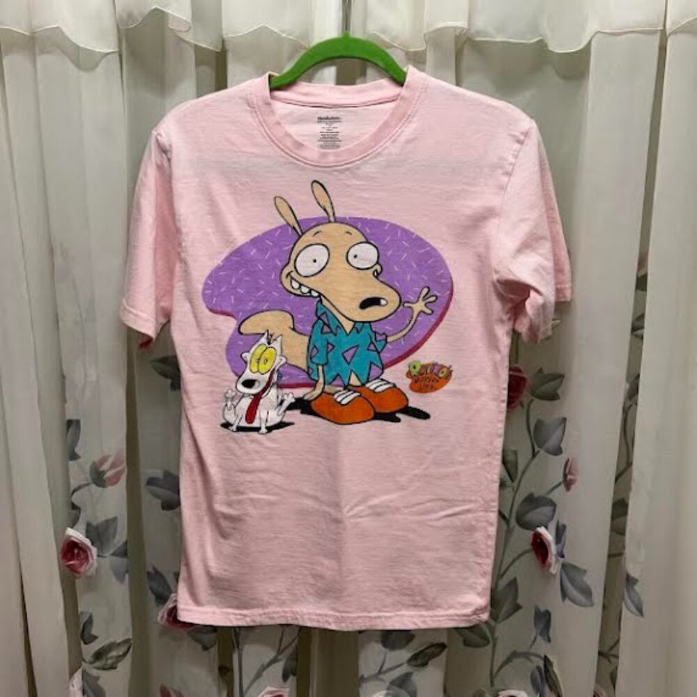 Pink Rocko's Modern World T-Shirt (Nickelodeon)
